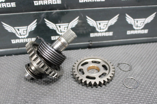 2016 Yamaha YZ450F OEM Kickstart Kick Start Shaft W Idler Gear 2S2 - 15601 - 00 - 00 - hggarage