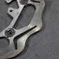 2013 HONDA CRF450R BRAKING OVERSIZED FRONT BRAKE DISC ROTOR BRACKET ASSEMBLY - hggarage