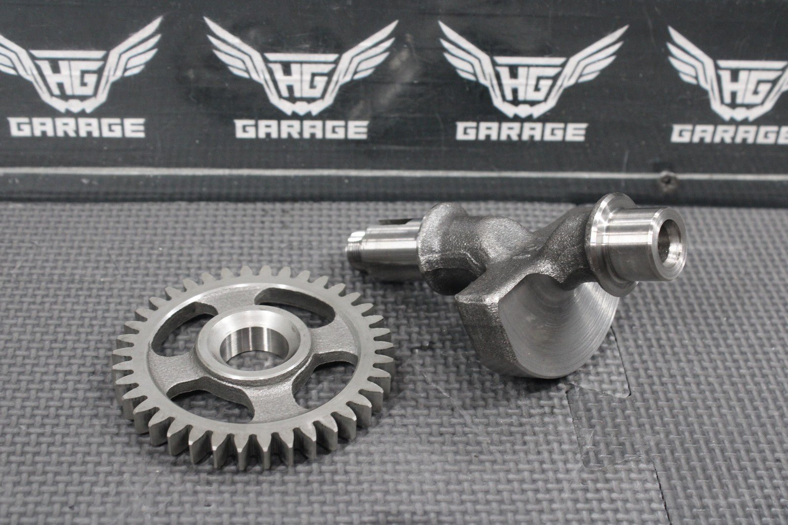 1987 YAMAHA TW200 OEM ENGINE MOTOR CRANKSHAFT BALANCER GEAR COUNTERBALANCER - hggarage