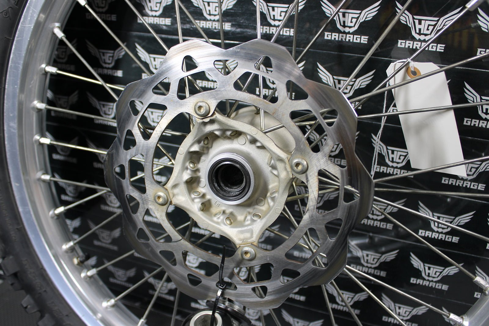 2008 SUZUKI RMZ250 RMZ250L OEM EXCEL FRONT WHEEL RIM HUB ASSEMBLY 54100 - 10H0 - hggarage
