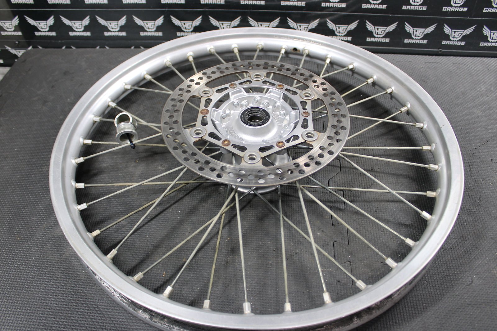 2006 YAMAHA YZ250F OEM EXCEL FRONT WHEEL RIM HUB ASSEMBLY 5NY - 25111 - 00 - 00 - hggarage