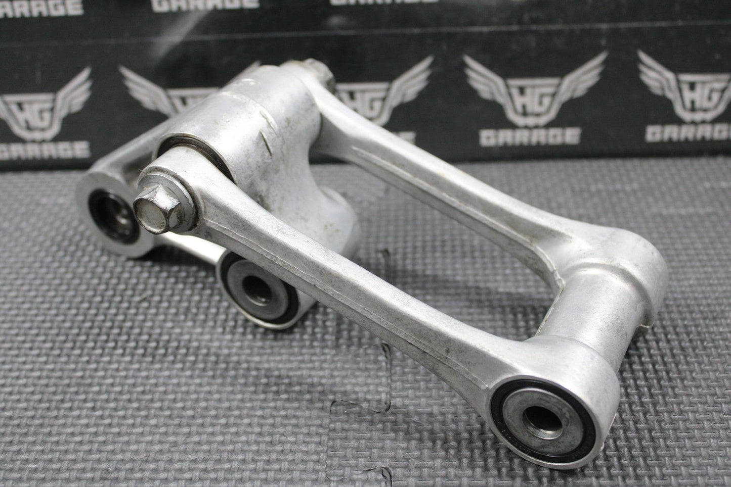 2000 2001 HONDA CR125R CR250R OEM REAR SHOCK LINKAGE ARM ROD GOOD BEARINGS! - hggarage