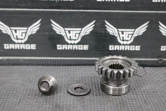 1996 SUZUKI RM250 OEM ENGINE MOTOR CRANKSHAFT PRIMARY DRIVE GEAR BOLT - hggarage