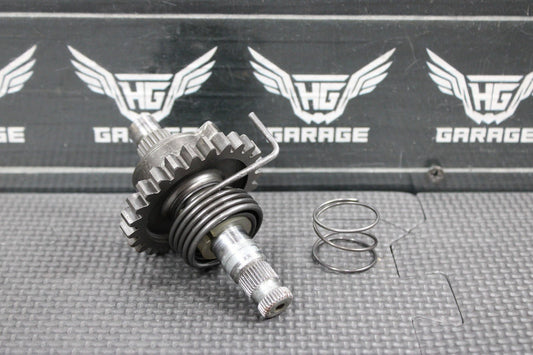 1991 HONDA CR80R OEM KICKSTART KICK START SHAFT W IDLER GEAR 28211 - GC4 - 60 - hggarage