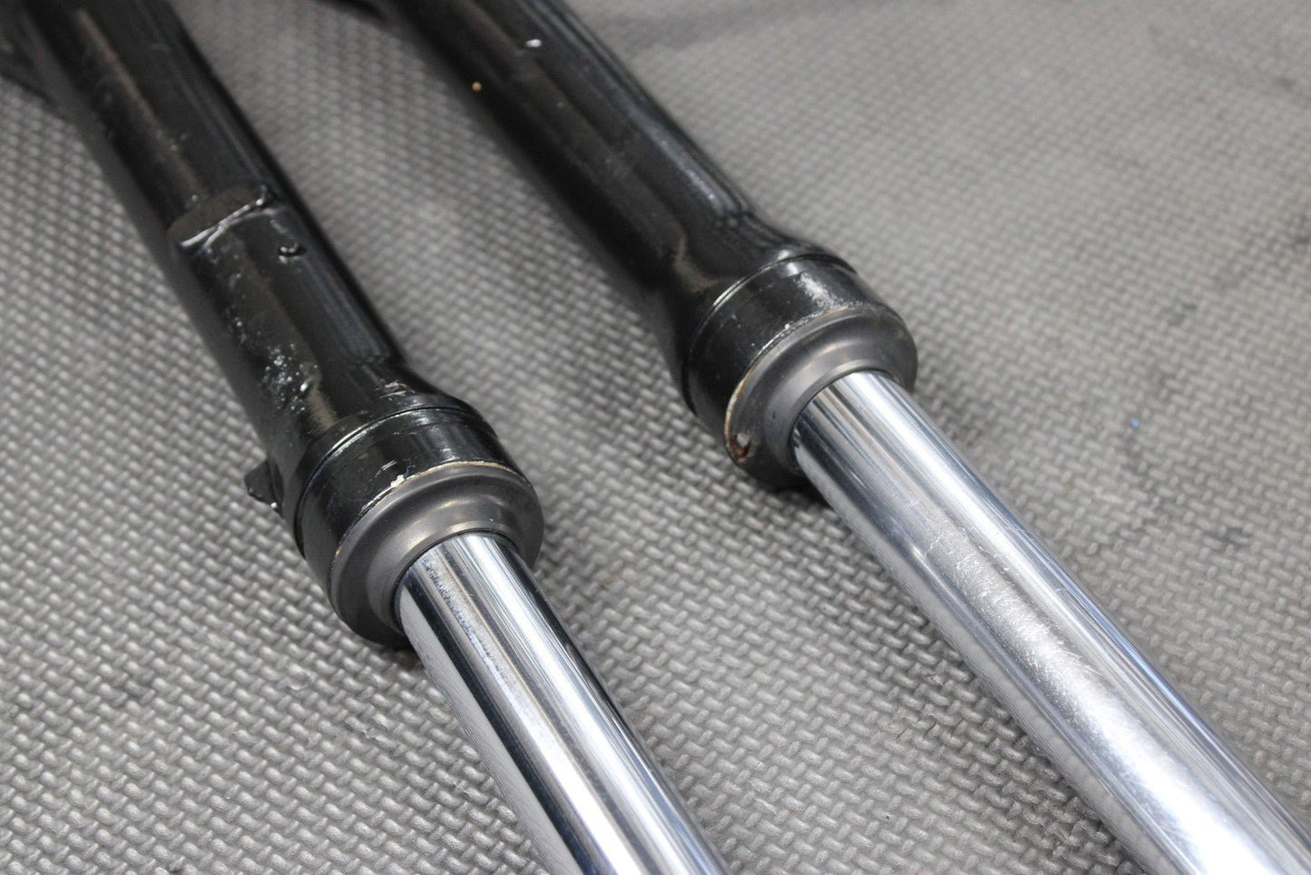 1997 YAMAHA RT100 OEM RIGHT LEFT FRONT SUSPENSION FORKS SHOCKS - hggarage