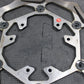 2013 HONDA CRF450R BRAKING OVERSIZED FRONT BRAKE DISC ROTOR BRACKET ASSEMBLY