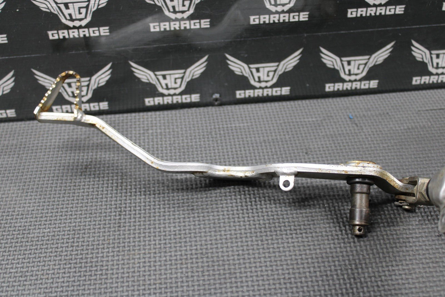 2009 KAWASAKI 2009 2010 KLX250SF OEM NISSIN REAR BACK BRAKE CALIPER MASTER LEVER - hggarage