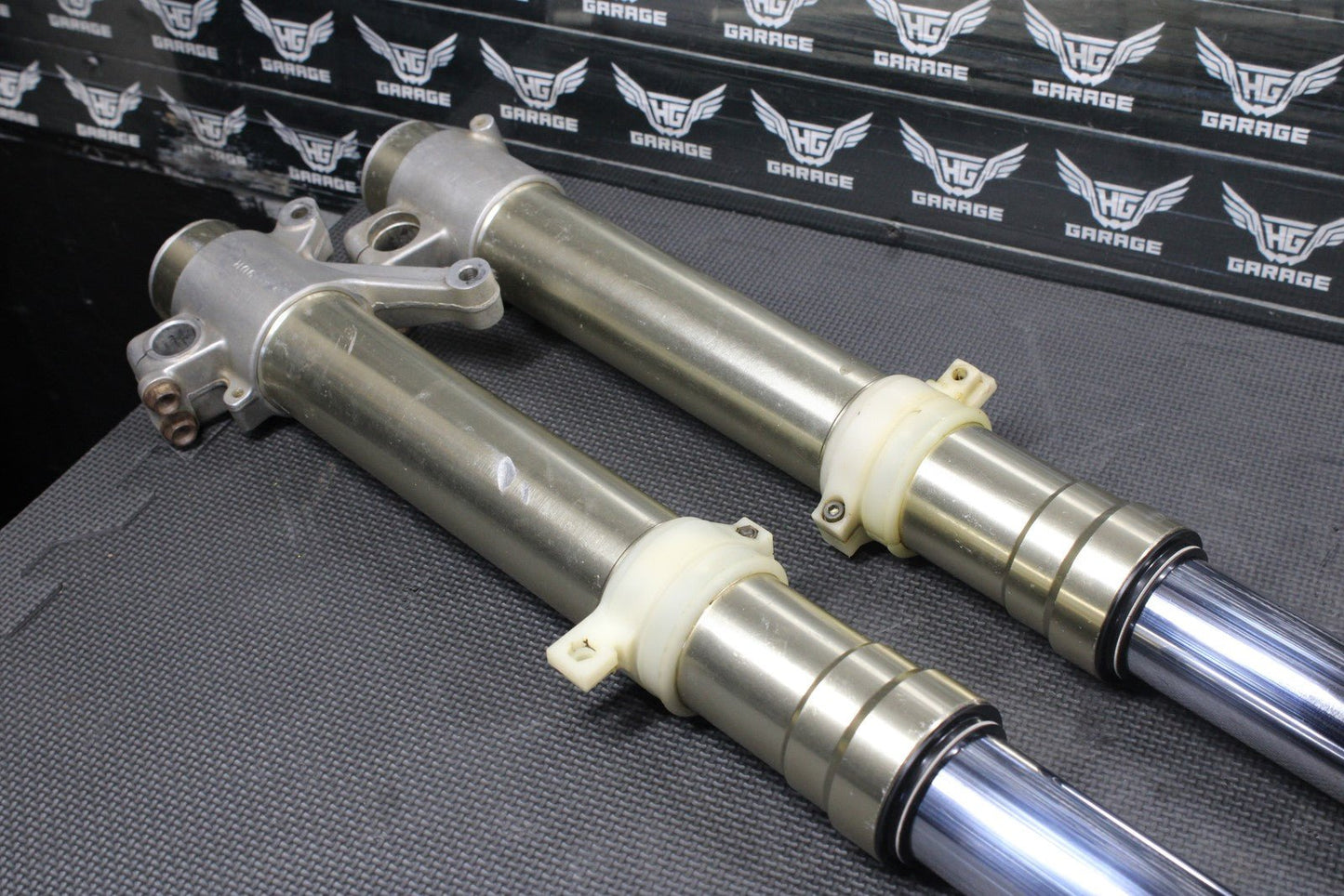 2000 SUZUKI 00 - 04 DRZ400 OEM RIGHT LEFT FRONT SUSPENSION FORKS SHOCKS DAMPERS - hggarage
