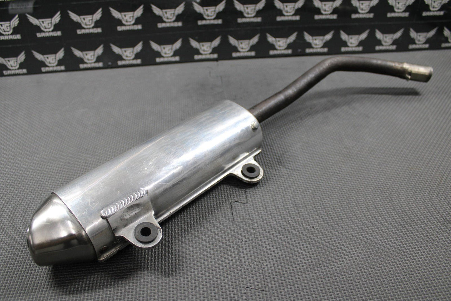 1996 KAWASAKI 95 - 98 KX125 FMF POWERCORE MUFFLER EXHAUST SILENCER SLIP ON PIPE - hggarage