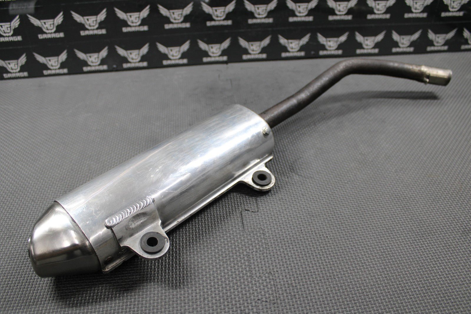 1996 KAWASAKI 95 - 98 KX125 FMF POWERCORE MUFFLER EXHAUST SILENCER SLIP ON PIPE - hggarage