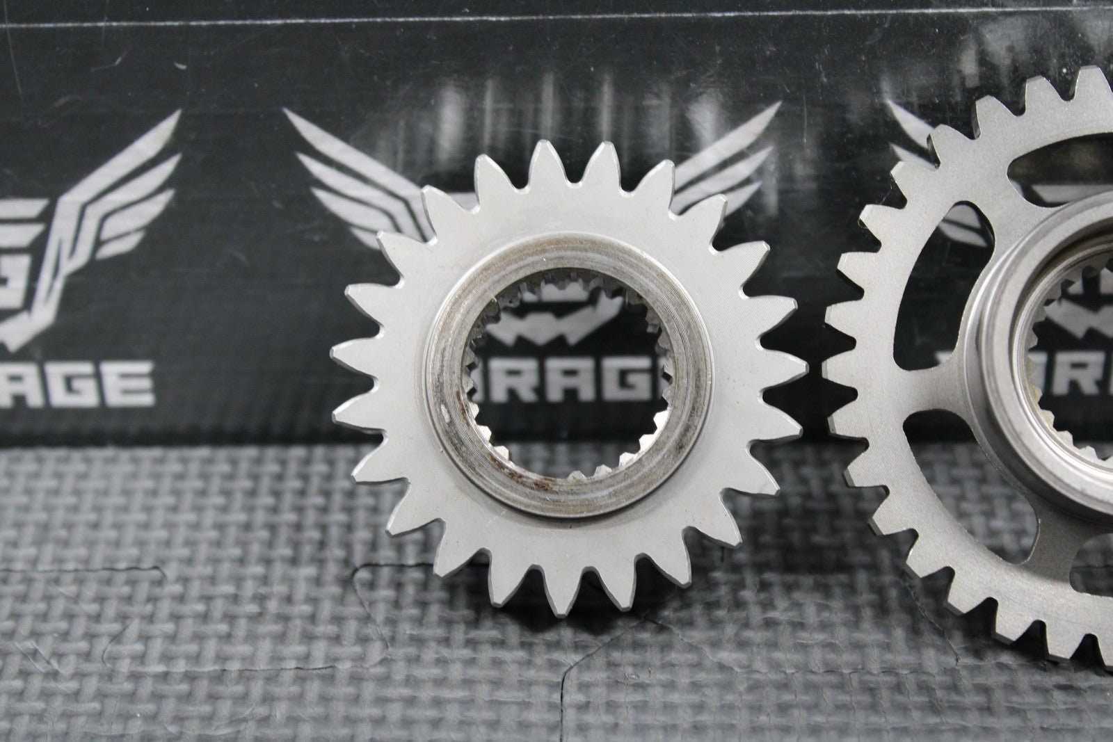 2012 09 - 12 HONDA CRF450R OEM ENGINE MOTOR CRANKSHAFT PRIMARY MAIN DRIVE GEARS - hggarage