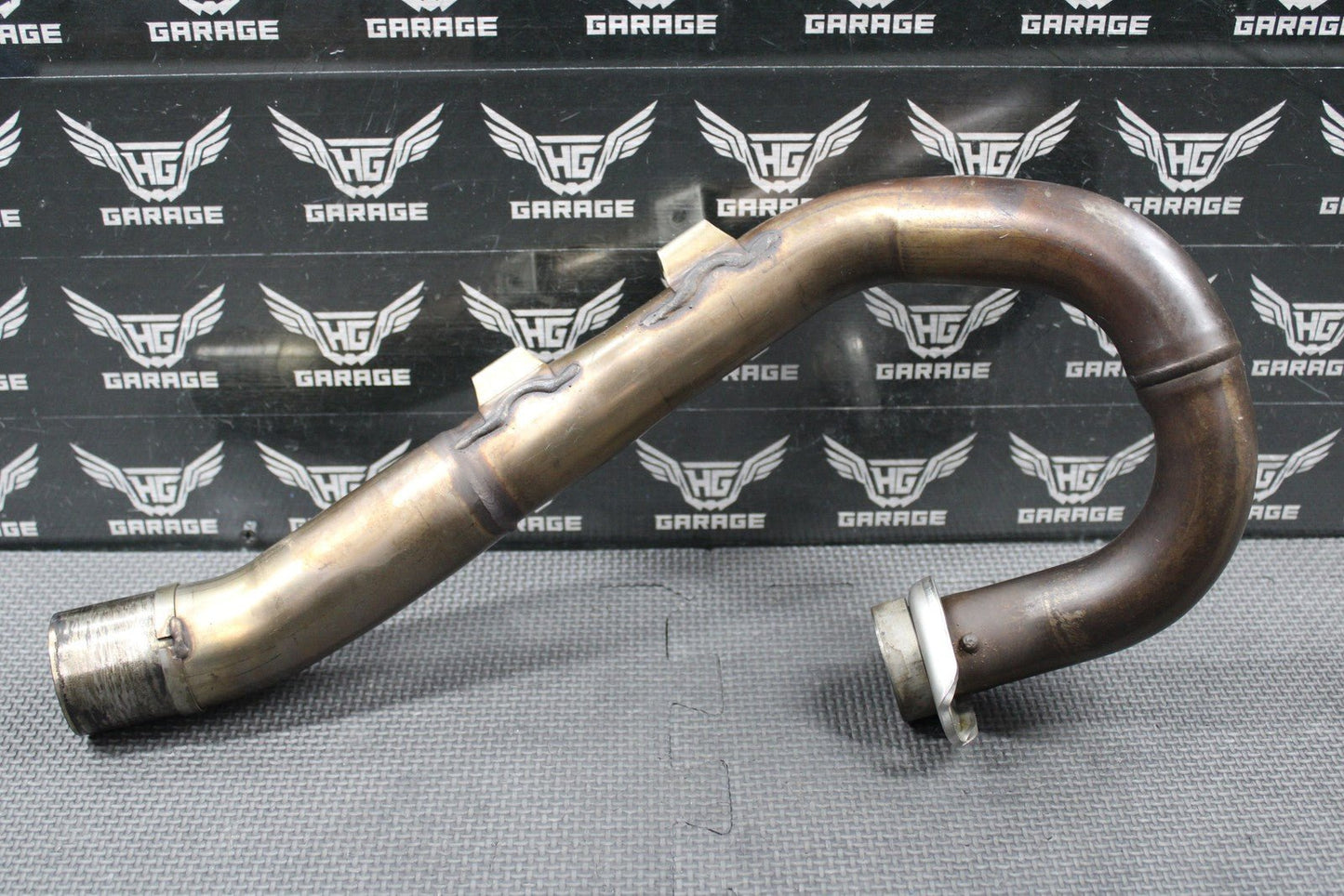 2019 SUZUKI 19 - 25 RMZ250 OEM EXHAUST PIPE CHAMBER HEADER 14150 - 46K00 GOOD! - hggarage