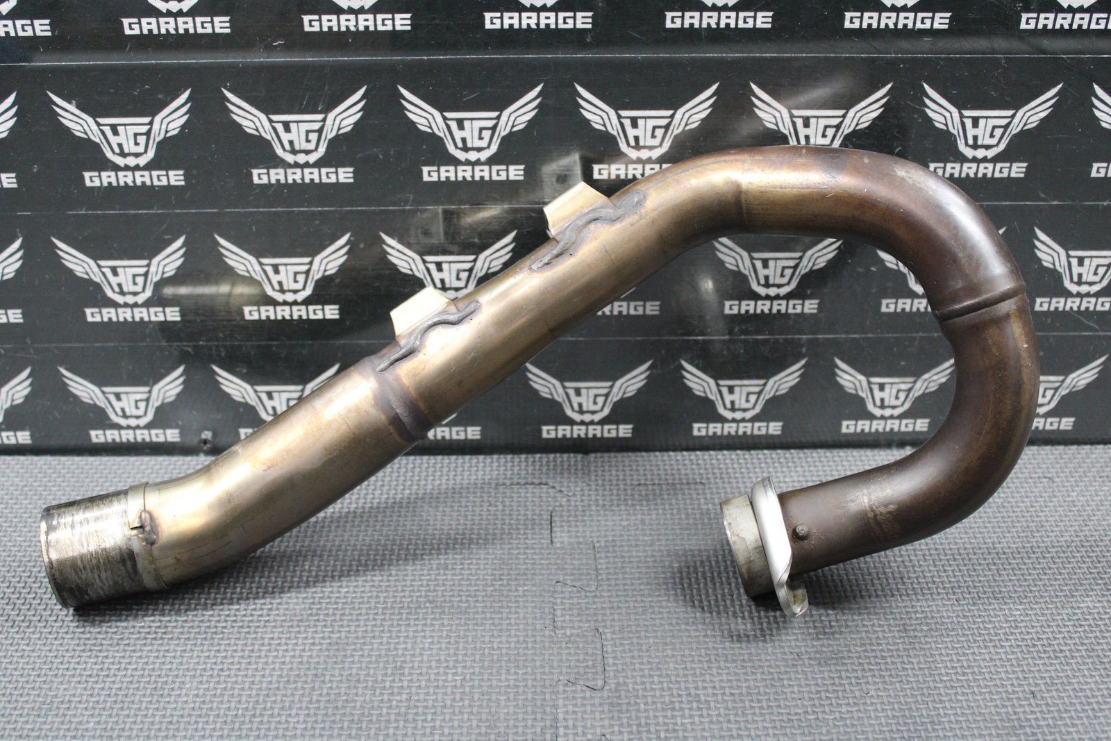 2019 SUZUKI 19 - 25 RMZ250 OEM EXHAUST PIPE CHAMBER HEADER 14150 - 46K00 GOOD! - hggarage