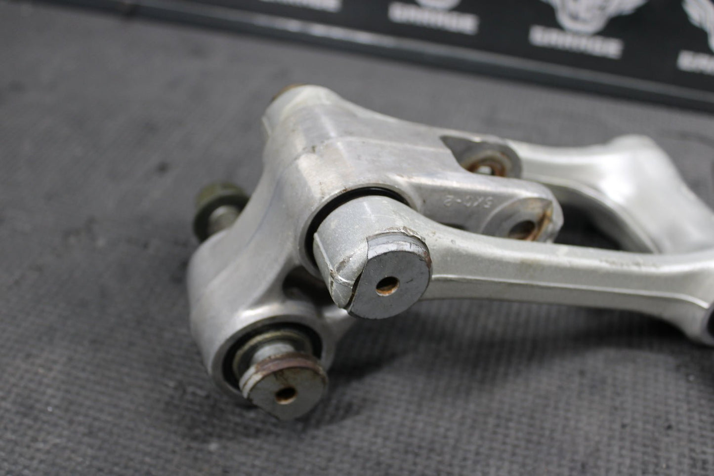 2006 Yamaha YZ450F OEM Rear Shock Linkage Links 5XC - 2217A - 90 - 00 - hggarage