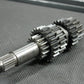 1992 Kawasaki KX250 90 - 93 OEM Engine Transmission Input Shaft Assembly Gears - hggarage