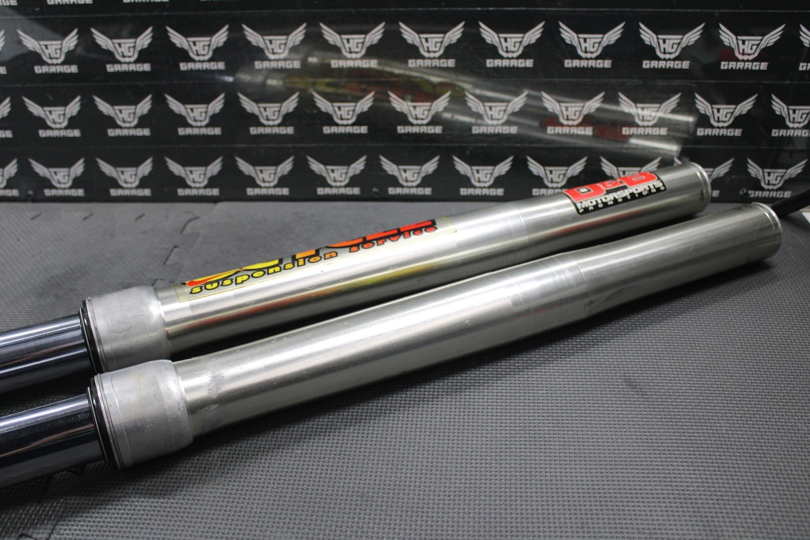 2001 HONDA CR125R OEM RIGHT LEFT FRONT SUSPENSION FORKS SHOCKS 51400 - KZ4 - J31ZA - hggarage