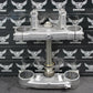 2002 HONDA CRF450R OEM FRONT FORKS LOWER UPPER TRIPLE TREE STEM - hggarage