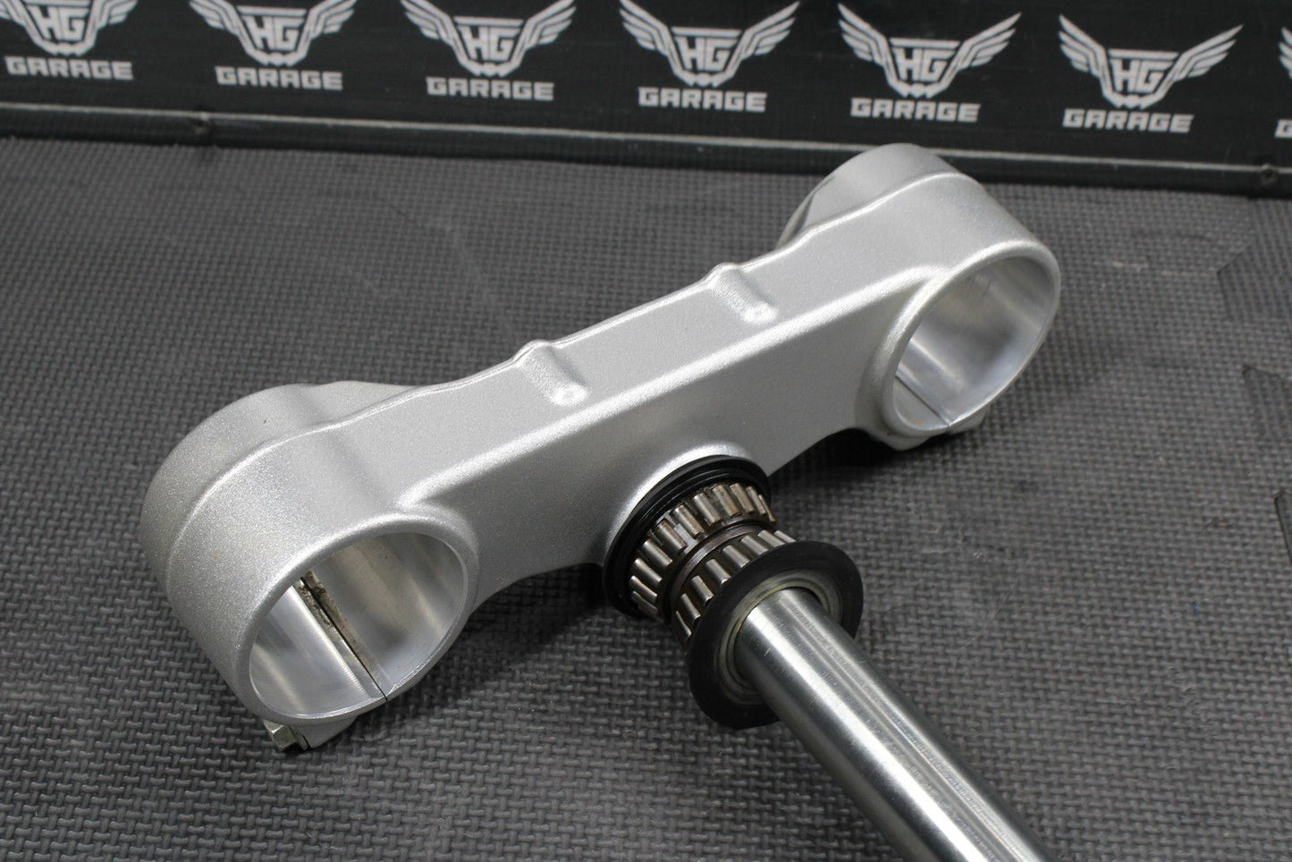 2013 HUSQVARNA TE511 OEM FRONT FORKS LOWER UPPER TRIPLE TREE STEM CLAMP - hggarage
