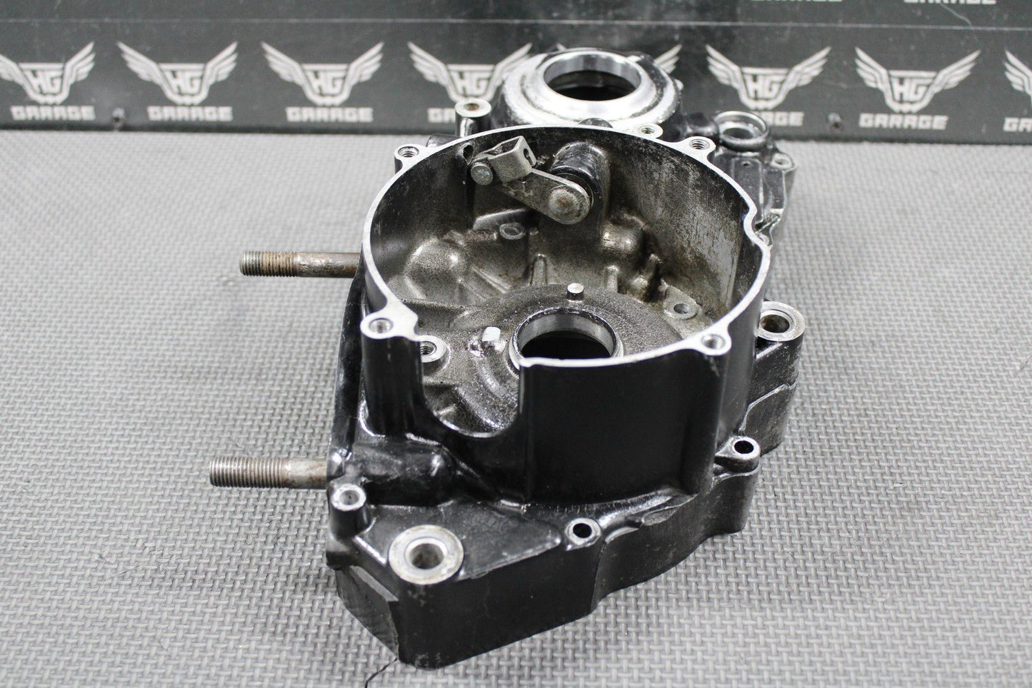1988 HONDA CR250R OEM LEFT ENGINE MOTOR CRANKCASE CRANK CASE 112A0 - KS7 - 831 NICE! - hggarage
