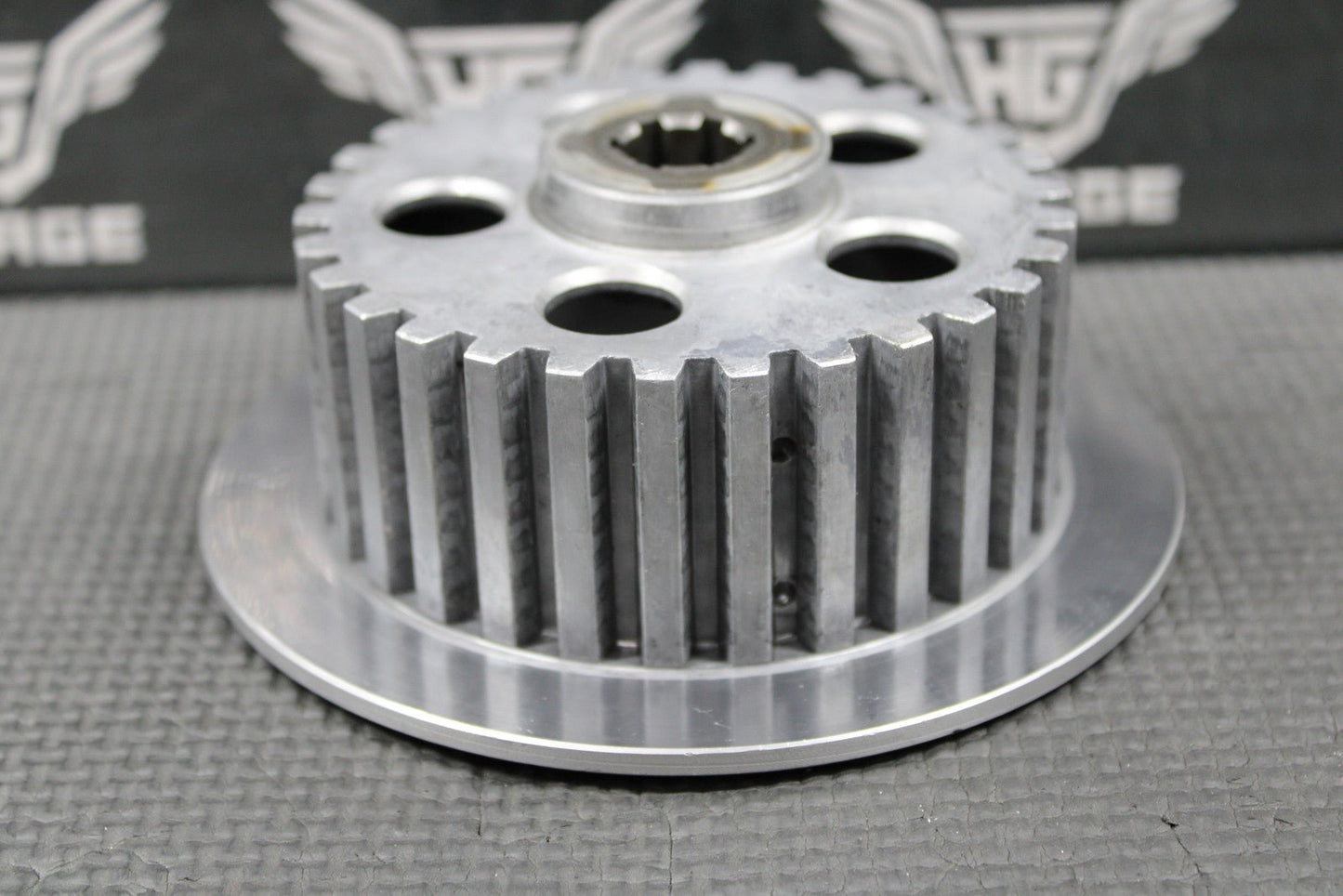 1992 90 - 93 KAWASAKI KX125 OEM CLUTCH BOSS CENTER HUB 13087 - 1120 2 - hggarage