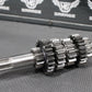 1986 KAWASAKI KDX200 OEM TRANSMISSION TRANNY GEARBOX SHIFT FORKS DRUM GEARS - hggarage