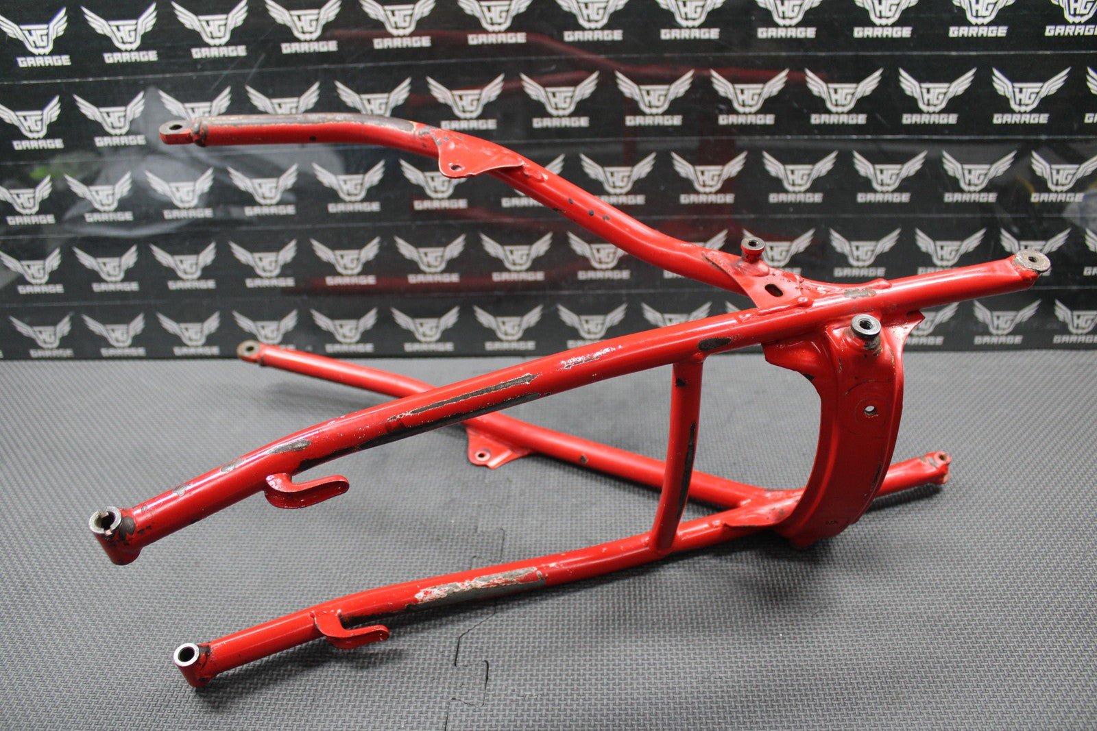 1988 HONDA CR125R OEM REAR BACK SUB FRAME SUBFRAME SEAT RAIL 50100 - KS6 - 830ZA - hggarage