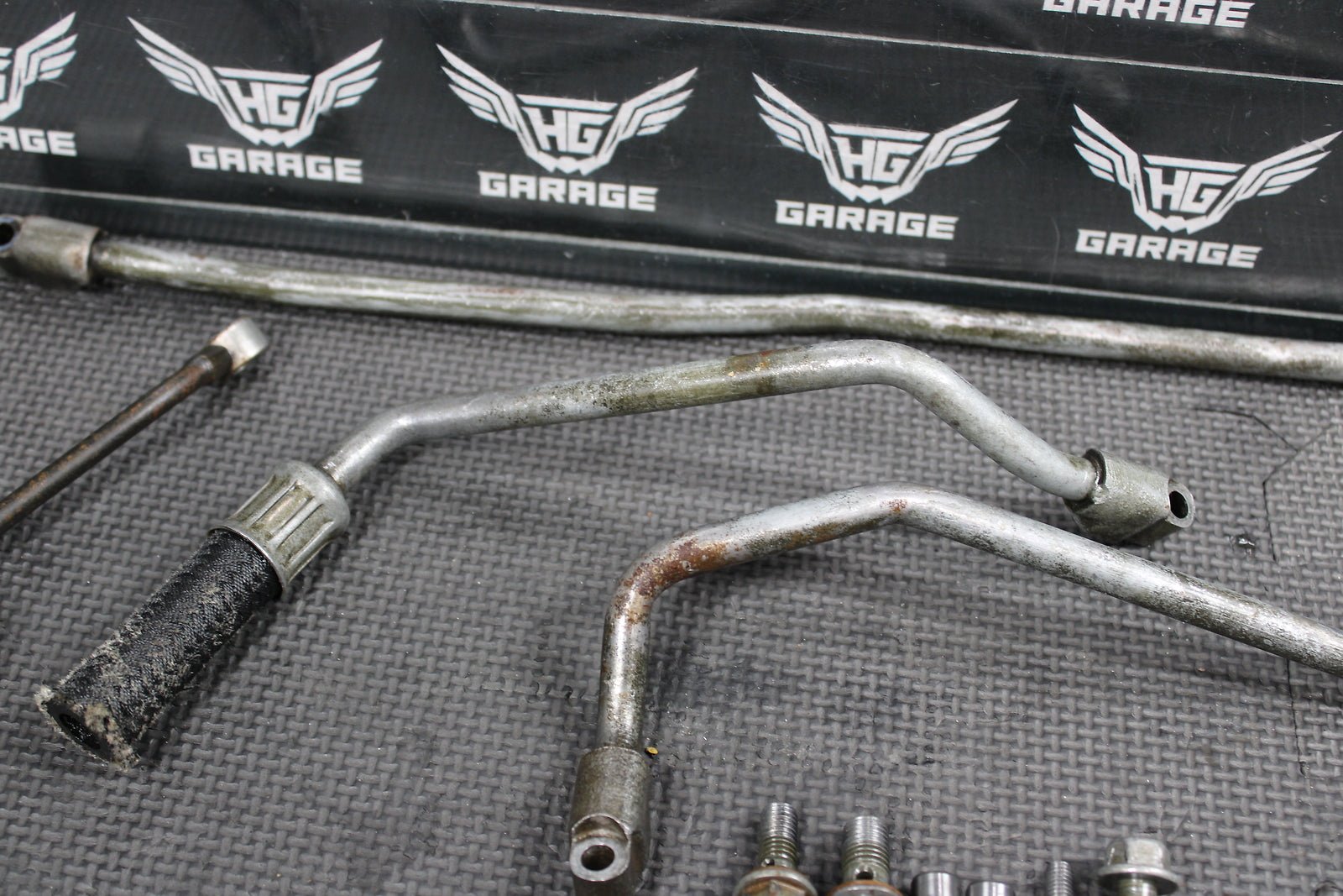 1998 YAMAHA YZ400F OEM ENGINE MOTOR OIL HOSE PIPES ASSEMBLY 5BE - 13416 - 00 - 00 - hggarage