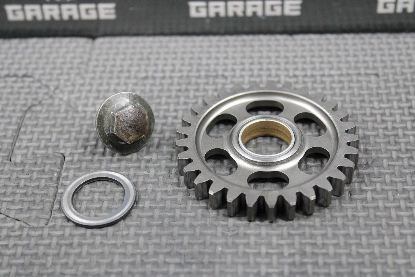1987 1988 HONDA CR125R OEM KICKSTART KICK START SHAFT W IDLER GEAR 28210 - KS6 - 700 - hggarage