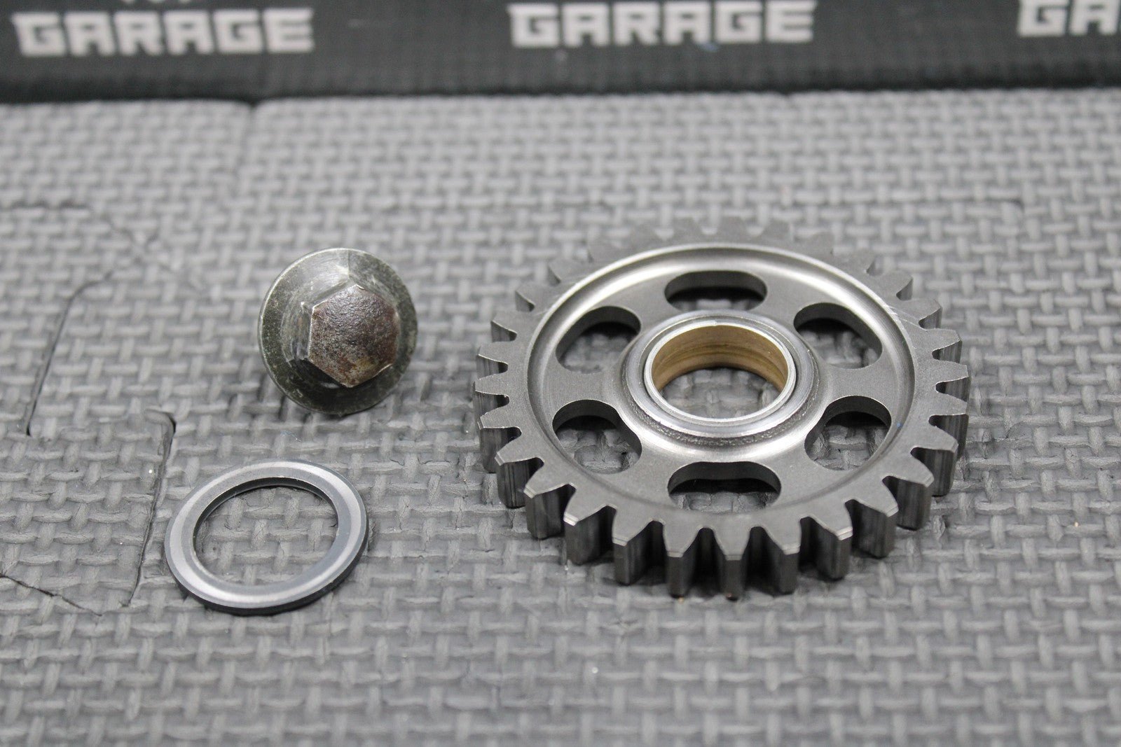 1987 1988 HONDA CR125R OEM KICKSTART KICK START SHAFT W IDLER GEAR 28210 - KS6 - 700 - hggarage