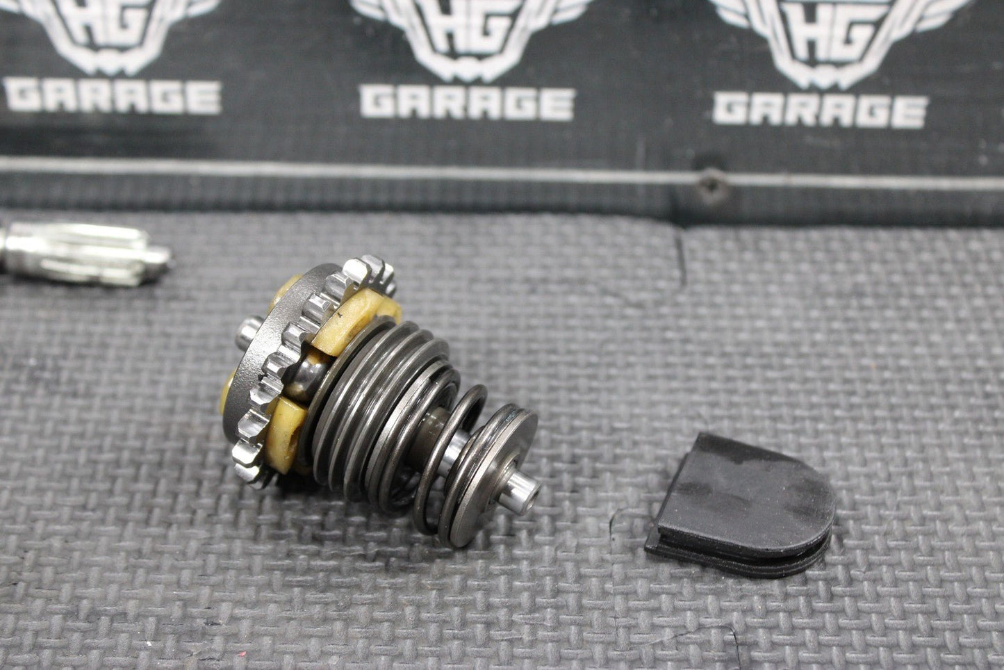 1998 HONDA CR125R 98 - 99 OEM ENGINE POWERVALVE EXHUAST VALVE LINKAGE GOVERNOR - hggarage