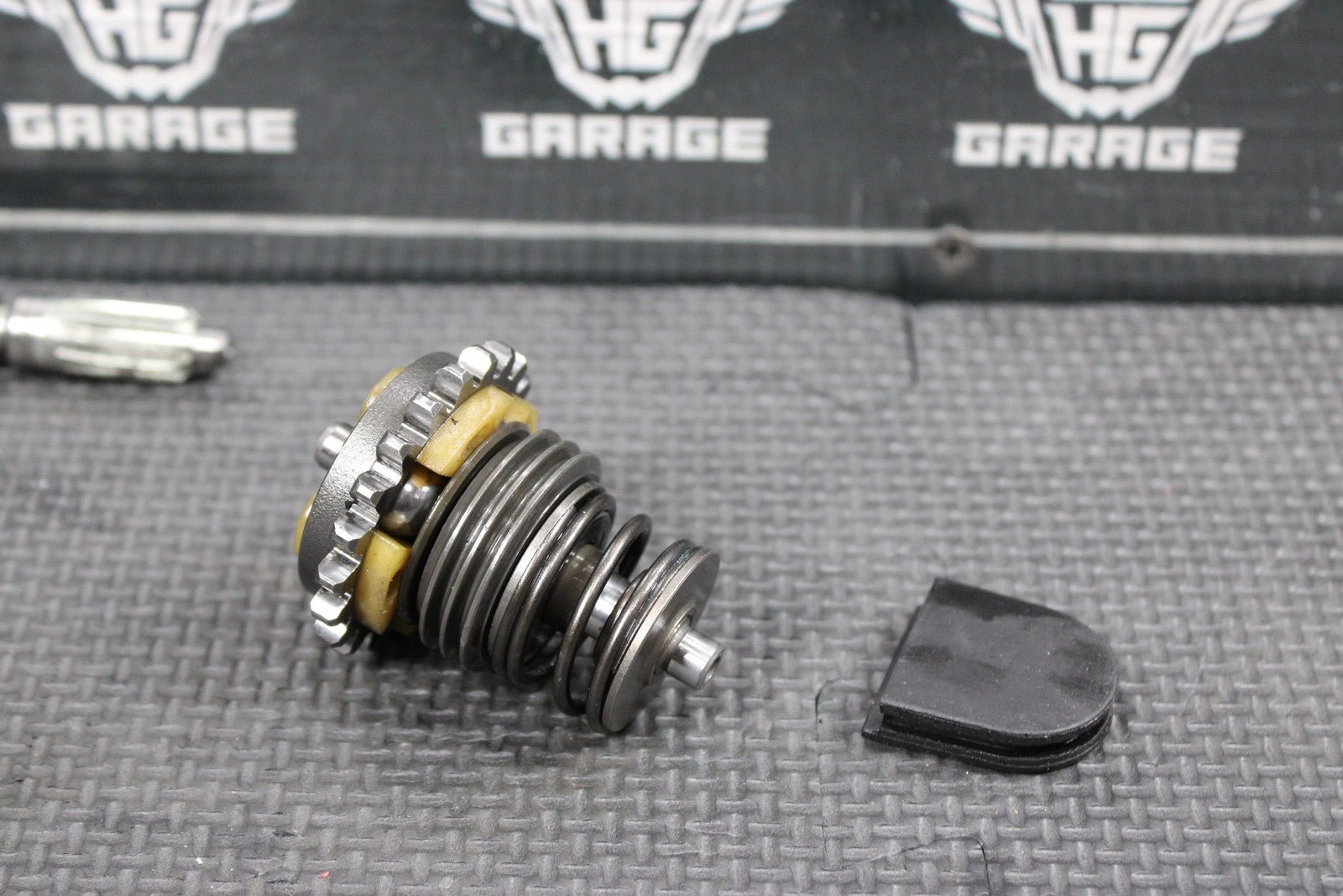 1998 HONDA CR125R 98 - 99 OEM ENGINE POWERVALVE EXHUAST VALVE LINKAGE GOVERNOR - hggarage