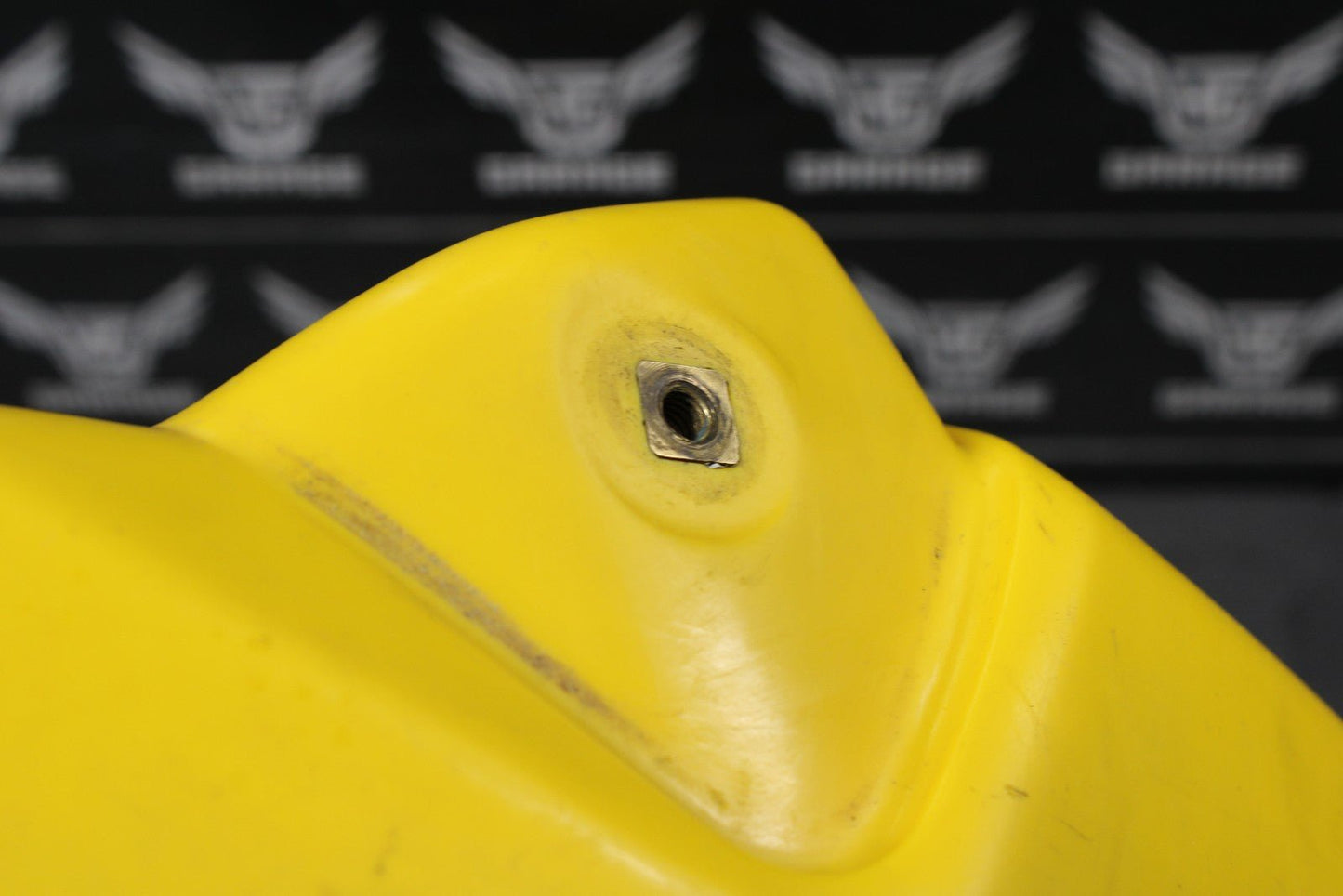 2000 SUZUKI DRZ400 00 - 04 OEM GAS FUEL TANK CELL PETROL RESERVOIR PLASTIC YELLOW - hggarage