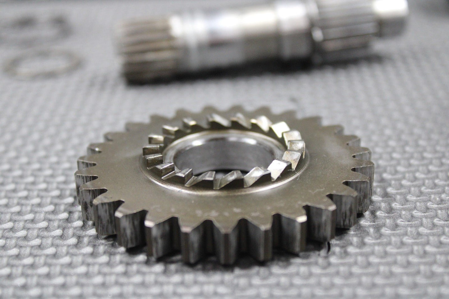 2001 HONDA CR250R OEM KICKSTART KICK STARTER SHAFT GEAR RATCHET 28221 - KZ3 - A10 - hggarage