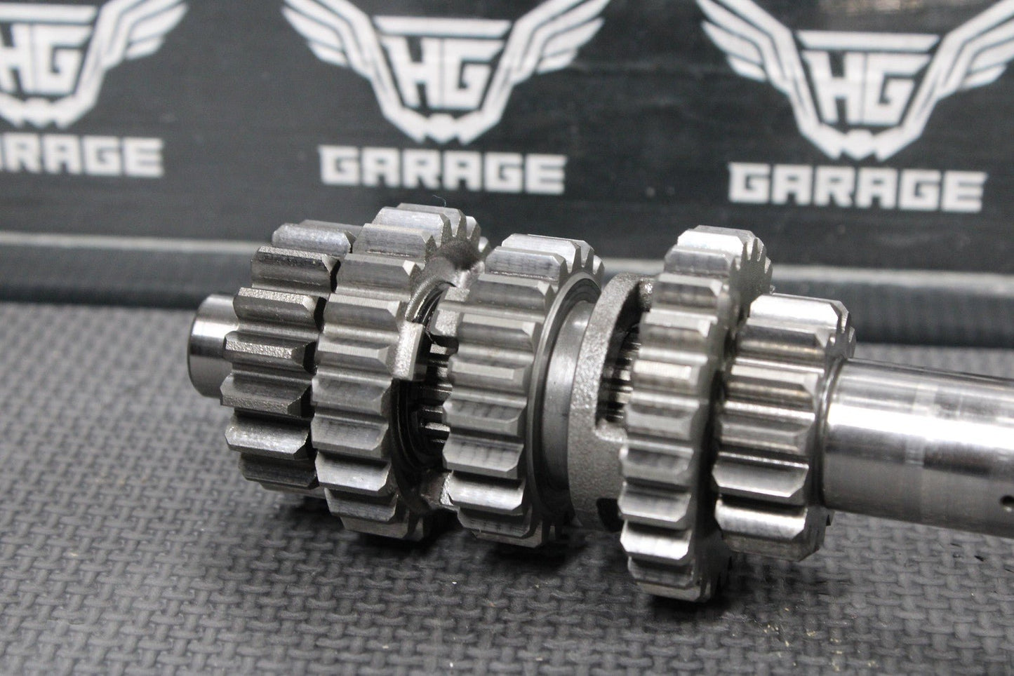 2006 YAMAHA YZ250F OEM ENGINE TRANSMISSION TRANNY GEAR BOX SHIFT SHAFT GEARS - hggarage