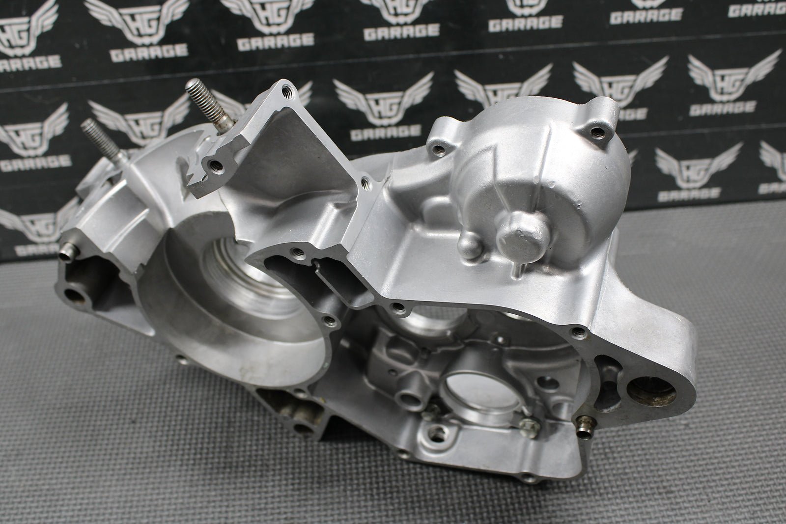 1999 99 - 02 HONDA CR125R OEM RIGHT ENGINE MOTOR CRANKCASE CRANK CASE BLOCK MINT! - hggarage