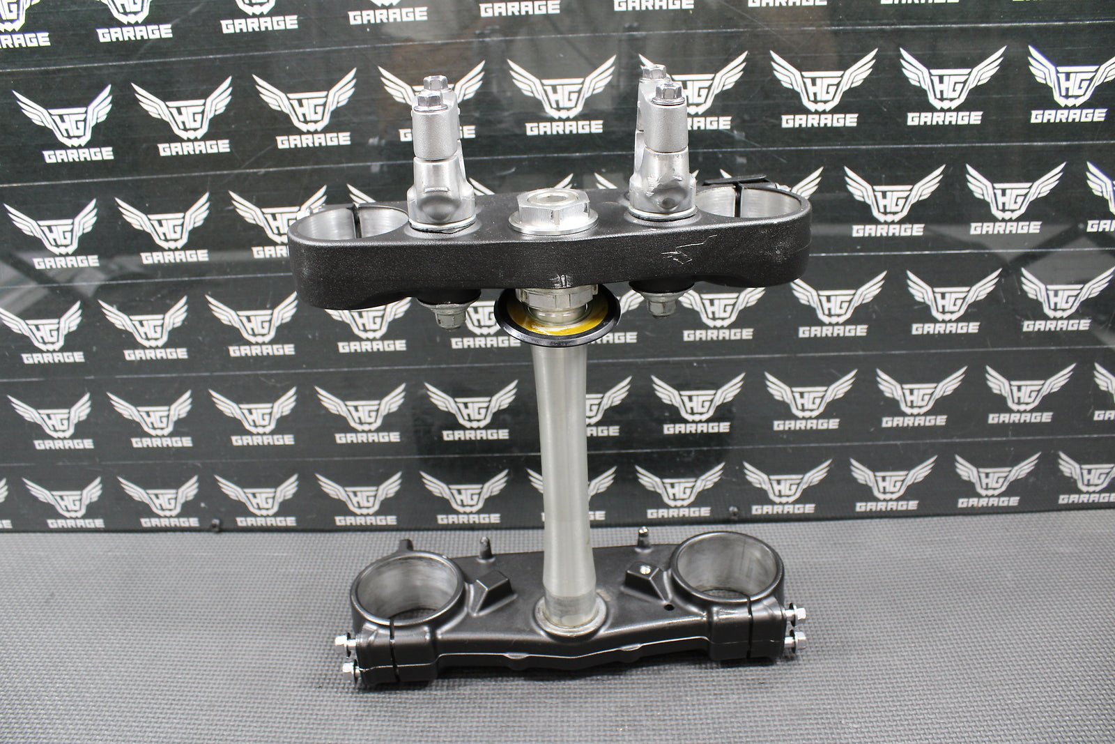 2019 18 - 21 YAMAHA YZ250FX OEM FRONT FORKS LOWER UPPER TRIPLE TREE STEM CLAMP - hggarage
