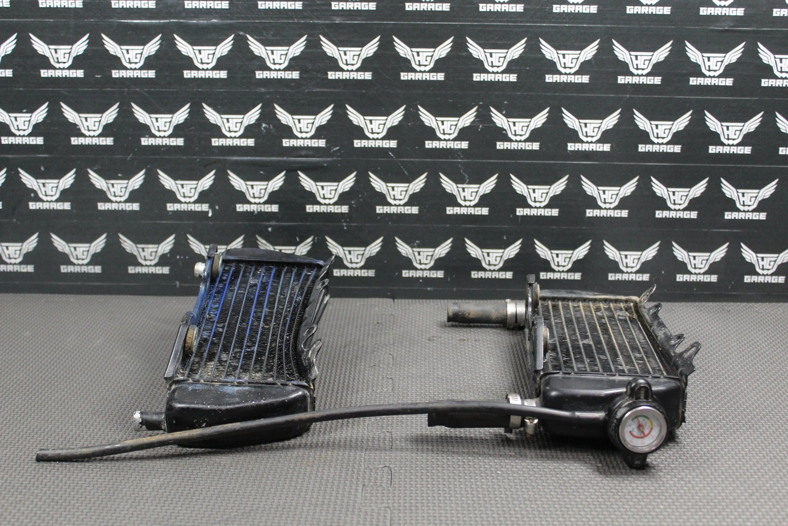 1994 KAWASAKI KX250 KX125 OEM LEFT RIGHT RADIATORS RADS COOLING SYSTEM - hggarage