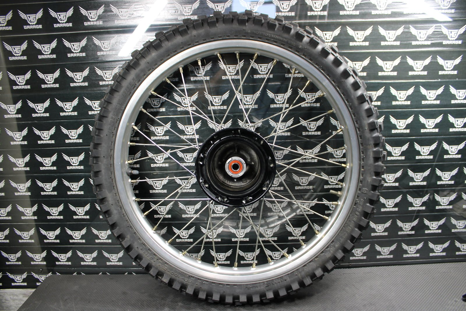 2001 94 - 02 Honda XR200R OEM DID Front Wheel Rim Hub Tire Assy 21" 44650 - KT0 - 306 - hggarage