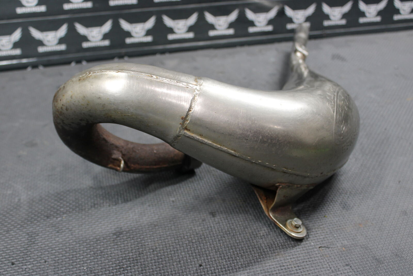 1999 HONDA CR80R CR80RB FMF FATTY OEM EXHAUST PIPE CHAMBER HEADER