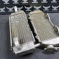 2005 Kawasaki KX250F OEM Left Right Radiator Set Cooler Radiator 39061 - 0045 - hggarage