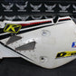 2007 HONDA XR650R LEFT RIGHT SIDE PANELS NUMBER PLATES AL BAKER HIGH FLOW AIRBOX