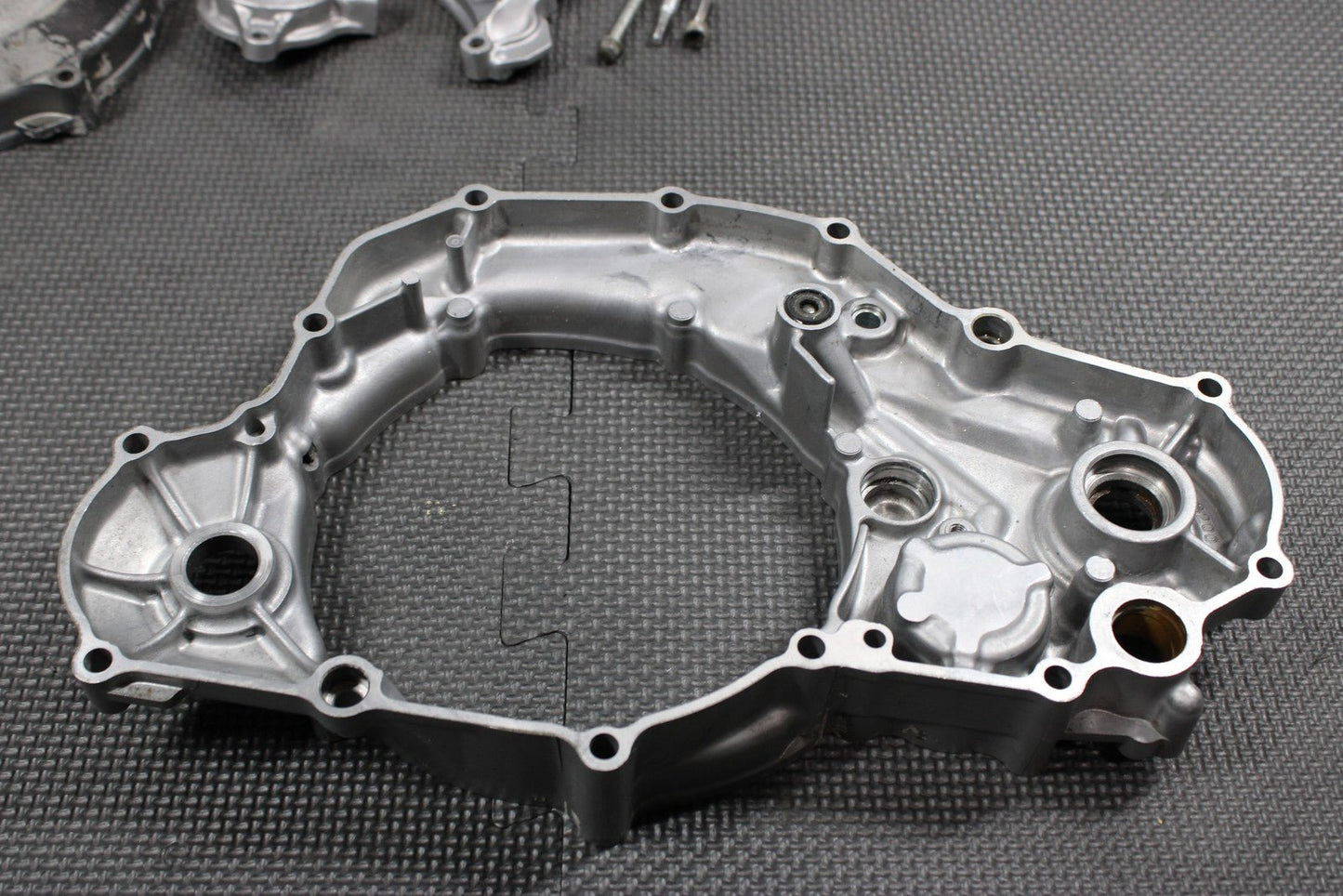 2006 YAMAHA YZ450F 06 - 09 ENGINE MOTOR INNER OUTER CLUTCH COVER WATERPUMP - hggarage