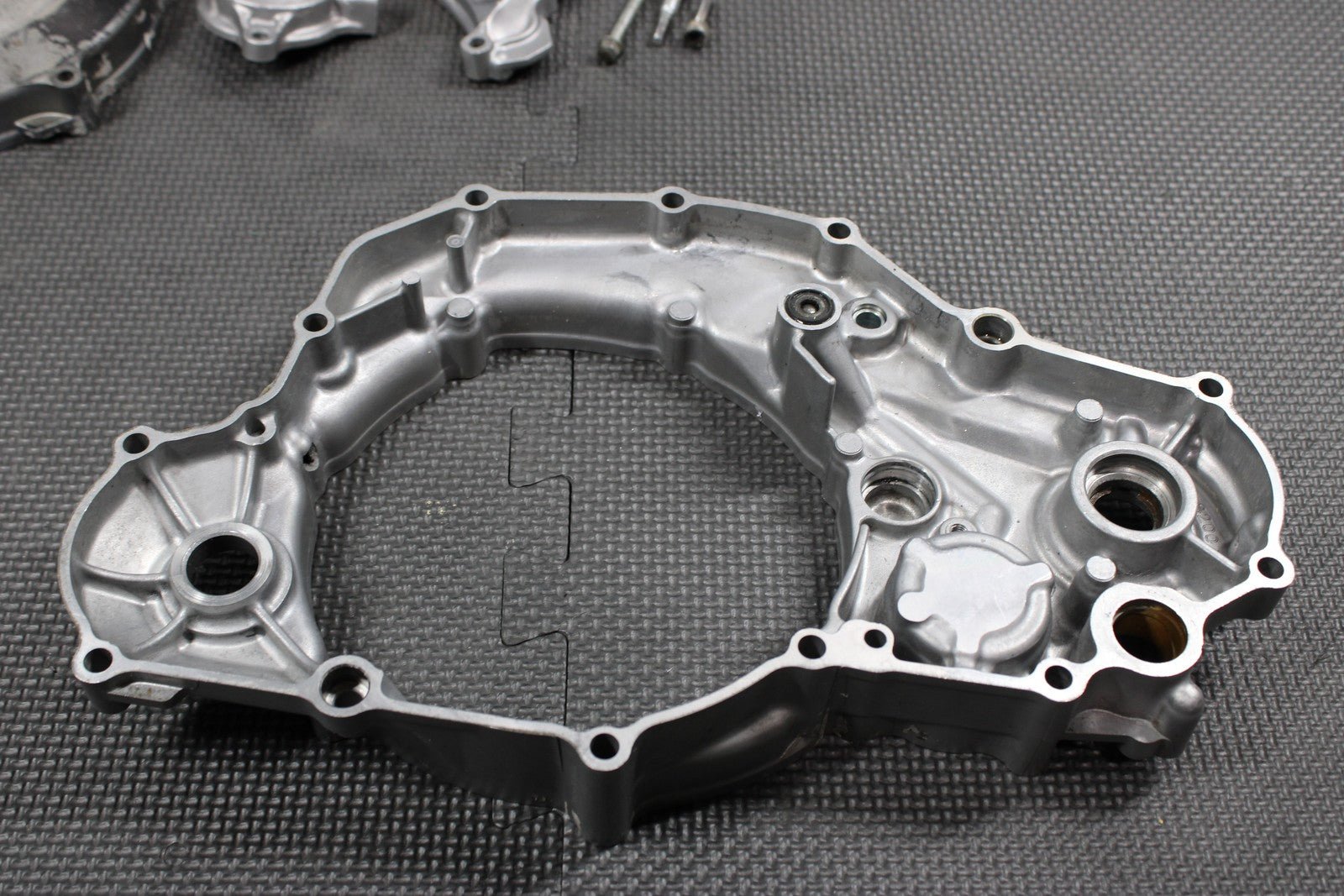 2006 YAMAHA YZ450F 06 - 09 ENGINE MOTOR INNER OUTER CLUTCH COVER WATERPUMP - hggarage