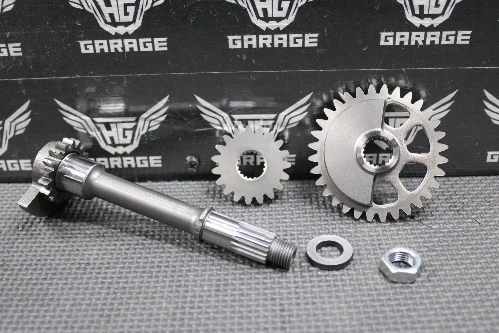 2013 10 - 17 HONDA CRF250R OEM ENGINE MOTOR COUNTER BALANCE BALANCER GEARS SHAFT - hggarage