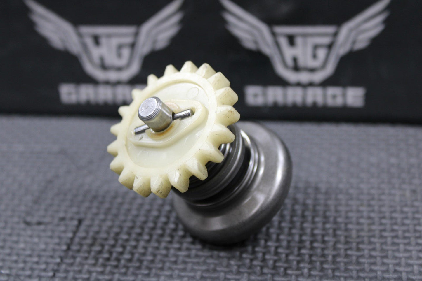 1991 88 - 91 KAWASAKI KX125 OEM EXHAUST POWER VALVE GOVERNOR SHAFT GEAR 49111 - 1051 - hggarage
