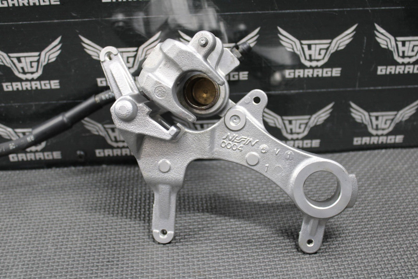2007 06 - 09 KAWASAKI KX250F REAR BACK BRAKE CALIPER MASTER CYLINDER FORGED LEVER - hggarage