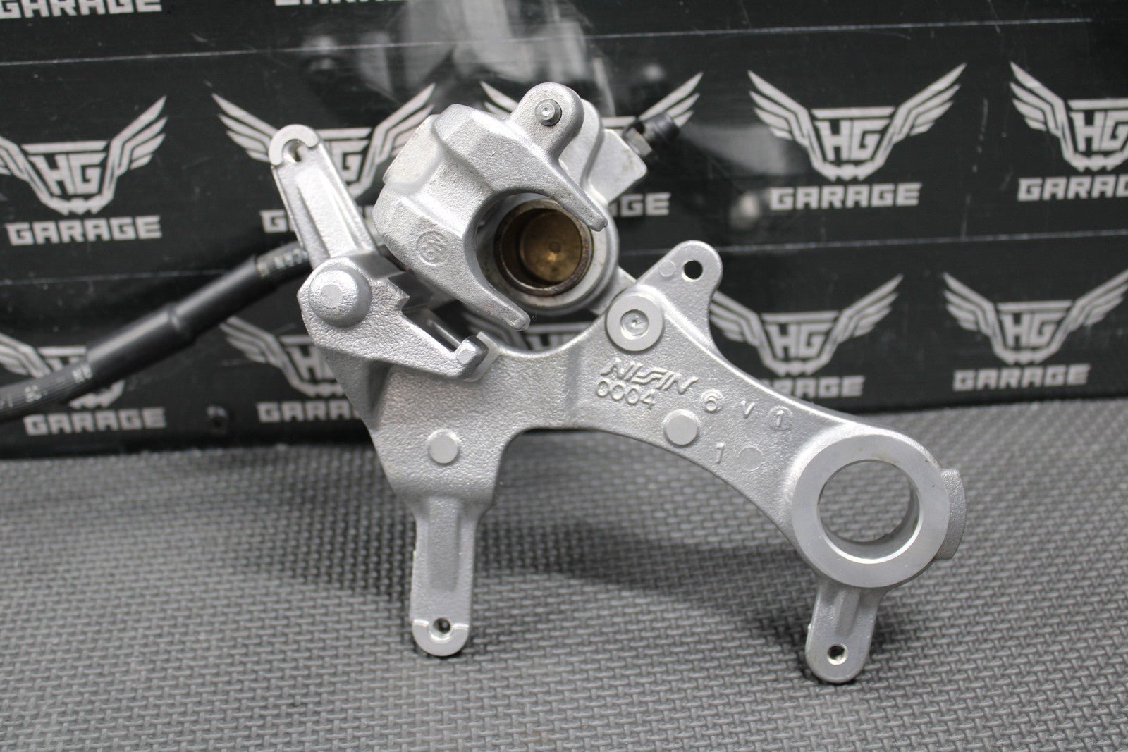 2007 06 - 09 KAWASAKI KX250F REAR BACK BRAKE CALIPER MASTER CYLINDER FORGED LEVER - hggarage