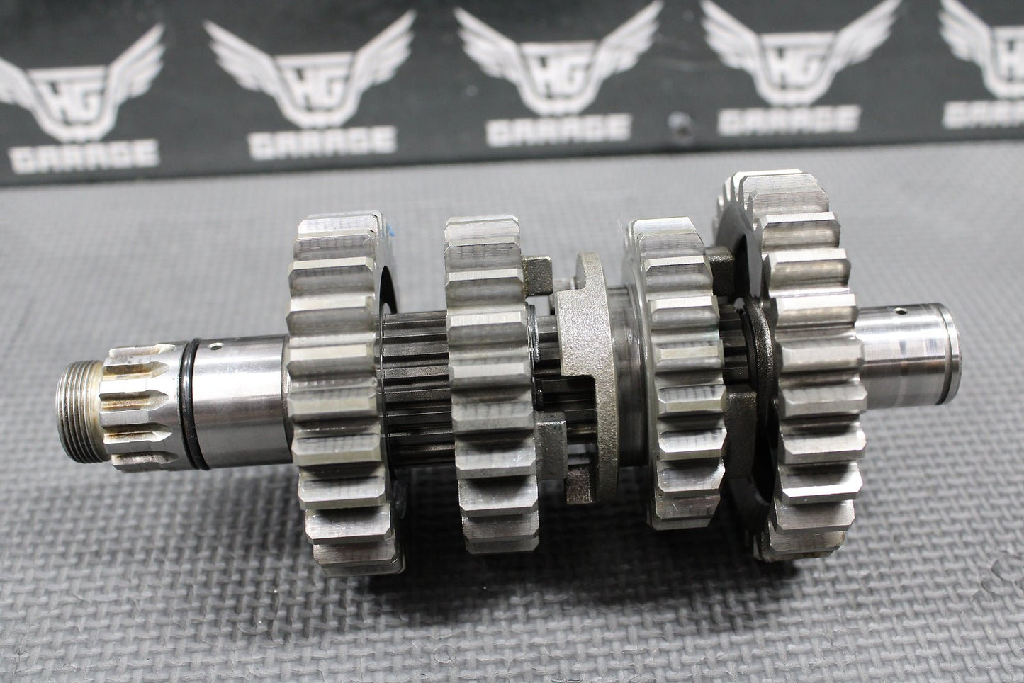 2005 03 - 05 YAMAHA YZ450F OEM ENGINE TRANSMISSION TRANNY GEARBOX SHIFT FORKS NICE - hggarage