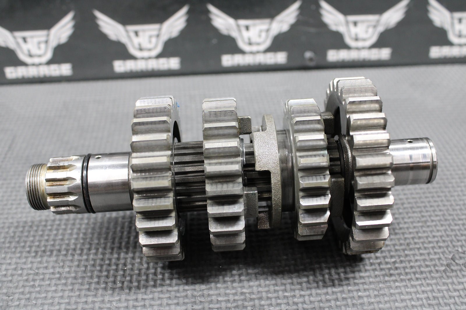 2005 03 - 05 YAMAHA YZ450F OEM ENGINE TRANSMISSION TRANNY GEARBOX SHIFT FORKS NICE - hggarage