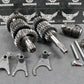 1991 KAWASAKI KX125 OEM TRANSMISSION TRANNY GEARBOX GEARS SHIFT FORKS NICE!! - hggarage
